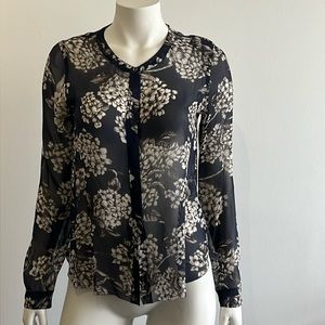 NWOT Equipment Femme silk blouse.  Large.